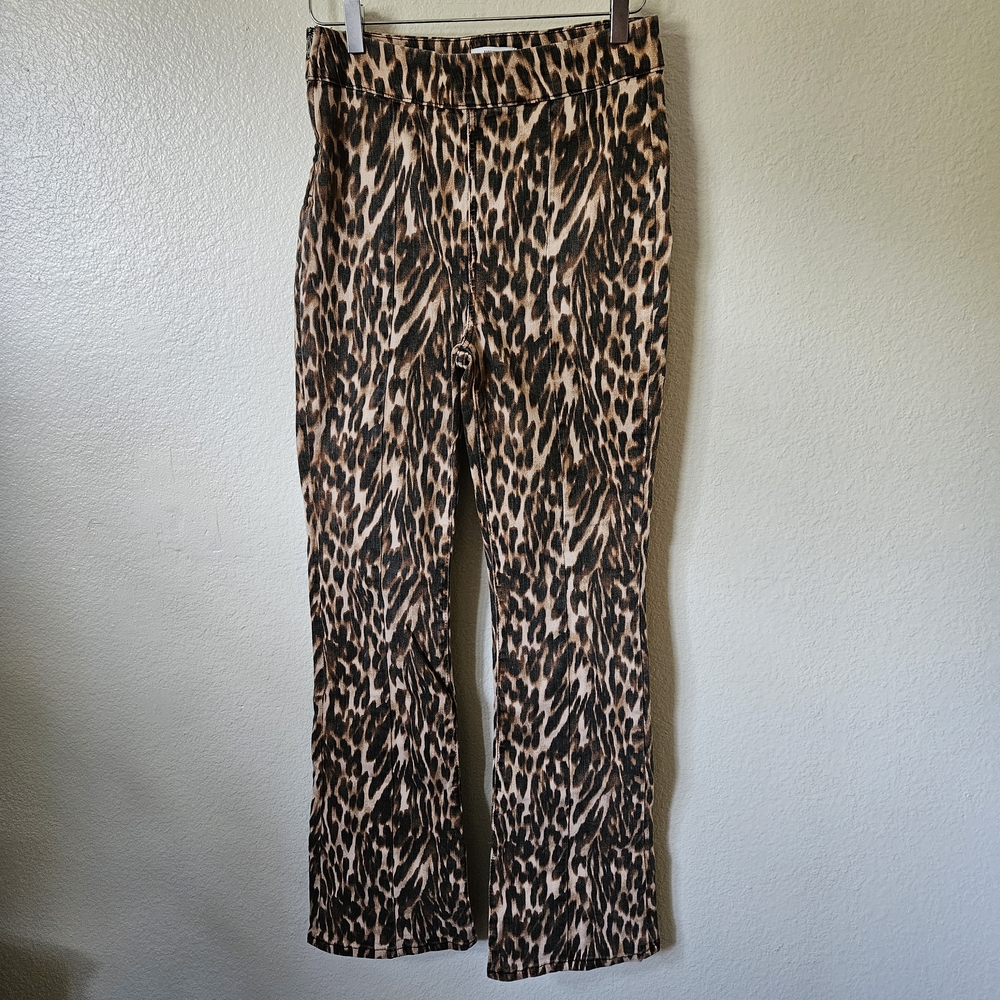 Forever 21 Animal Print Trousers